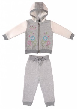 Garden baby качественный спортивный костюм для девочки 28240-20